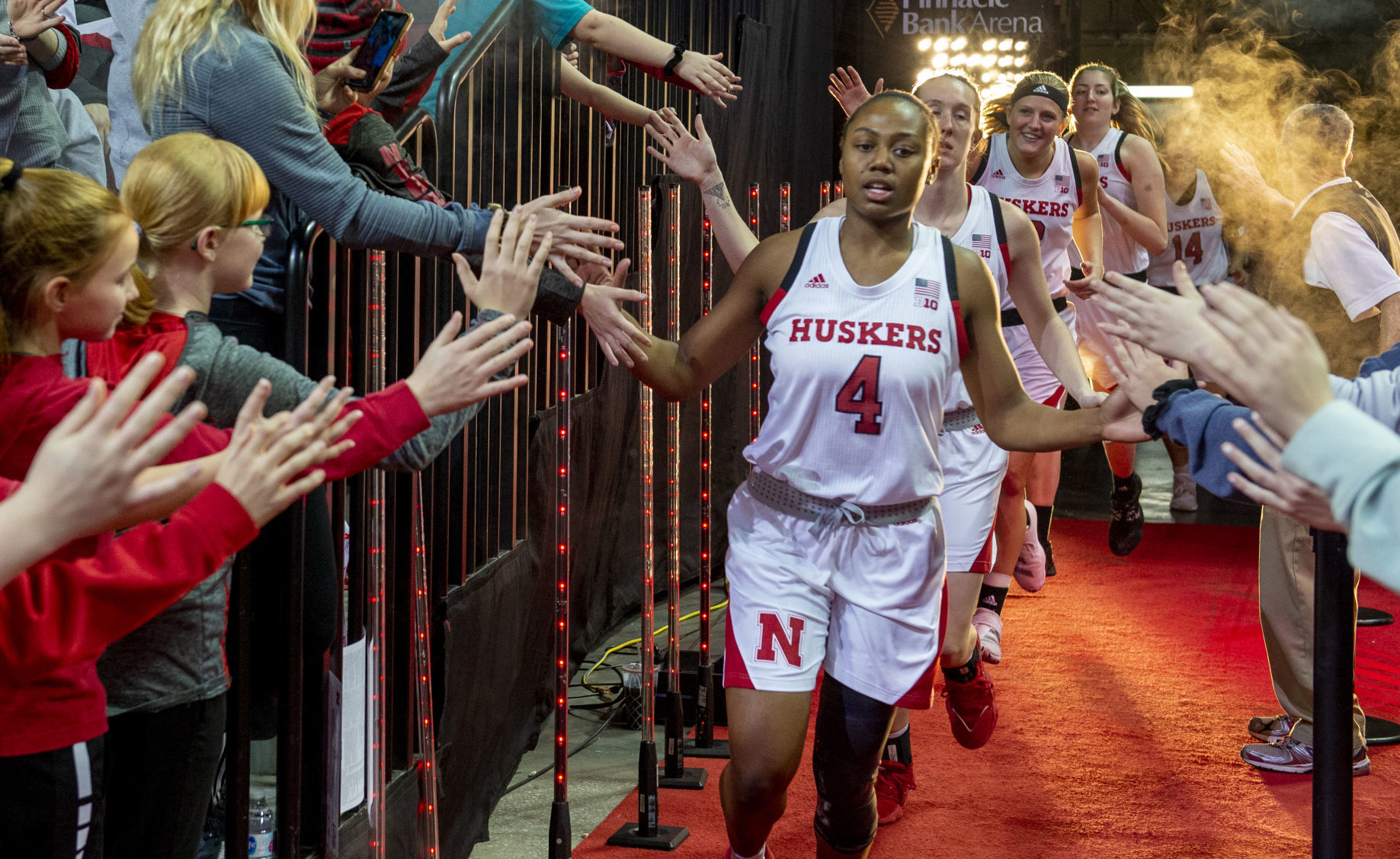 Nebraska vs. Wisconsin women's basketball, 1.9